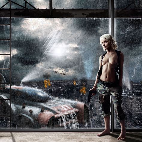 Post Battlestar Galactica Caprica Six Fakes Garuda Artist New Fake City Tricia Helfer