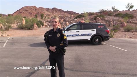 Boulder City Police Department Profiles Sergeant Tiffany Driscoll