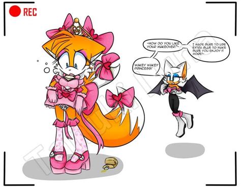 Tails In A Dress Sonic Funny Sonic Fan Characters Sonic Fan Art