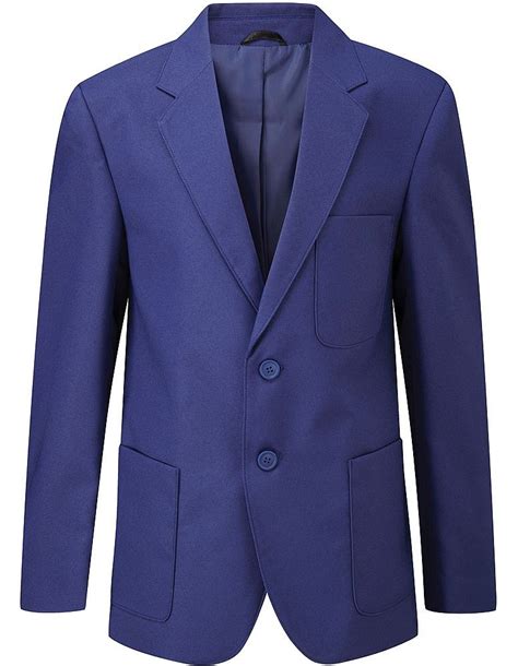Blue Max Boys School Uniform Outerwear Jackets Viscount Zip Entry