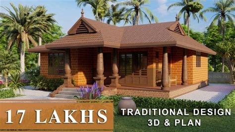 1300 Sq Ft 3bhk Traditional Style Single Floor House And Free Plan