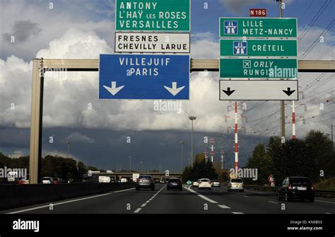 French Motorway Sign High Resolution Stock Photography And Images Alamy