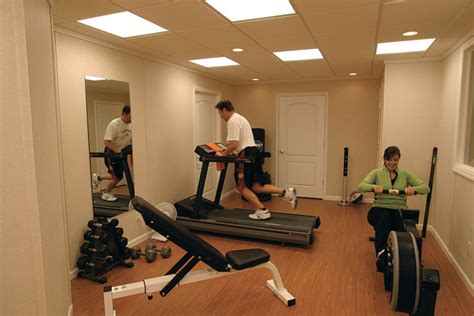 Basement Home Gym Ideas And Designs Total Basement Finishing