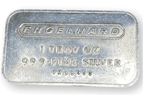 Engelhard Silver Bar Serial Number Lookup