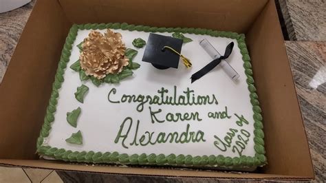 Graduation 🎓 Cake 2020 - YouTube