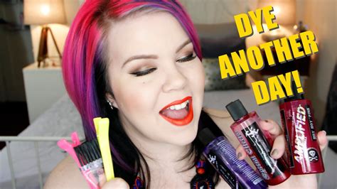 It is also completely vegan friendly and ppd free, so you can use it safe in the knowledge that nothing bad is going in to your hair. DYE ANOTHER DAY! How To Dye Your Hair Vibrant Pink, Purple ...