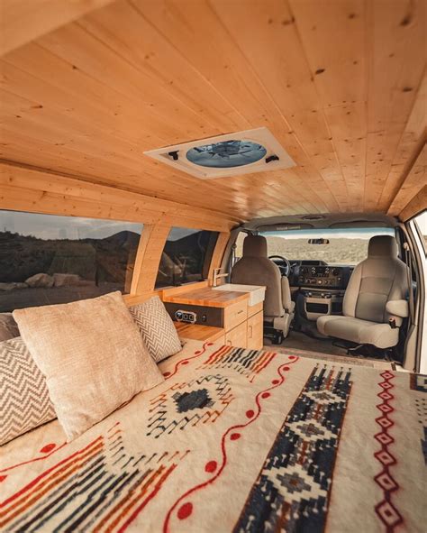 Ford Econoline E Van And Interior Build Tommy Camper Vans