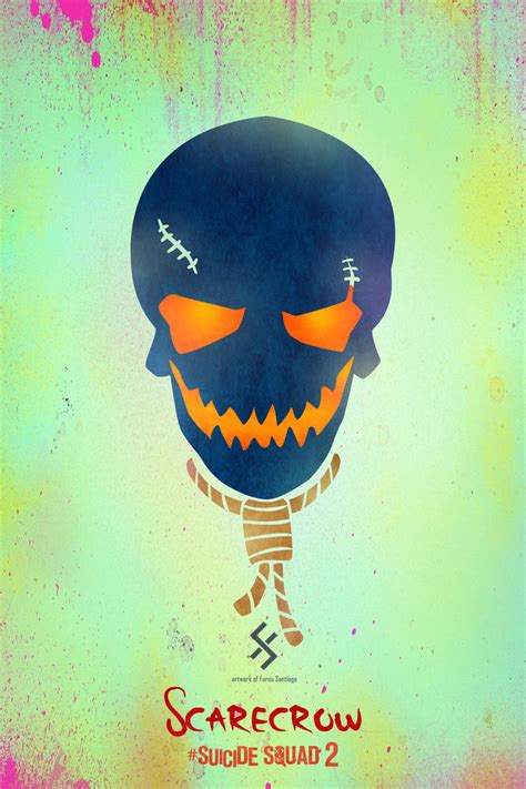 Suicide Squad Skull Scarecrow By Farrrou On Deviantart