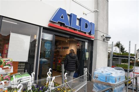 German Grocery Store Chain Aldi Is Open In Copenhagen Editorial Stock