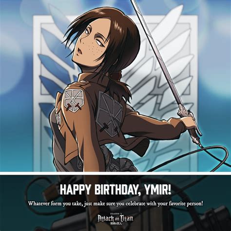 Funimation On Twitter Happy Belated Birthday Sweet Ymir 💜 😭