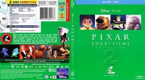 Pixar Short Films Collection Volume Dvd Covers And Labels