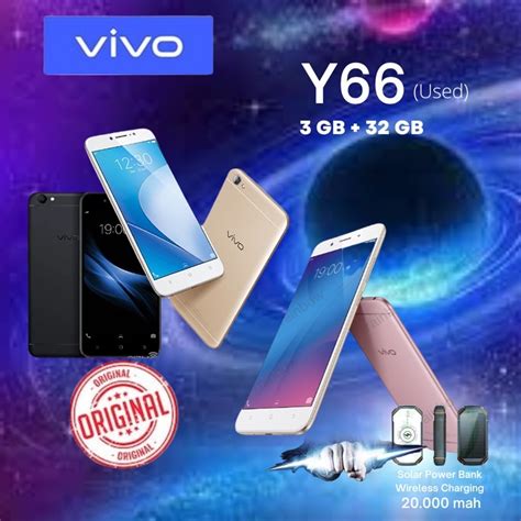 Vivo Y66 Original 3gb32gb Used New Condition Shopee Malaysia
