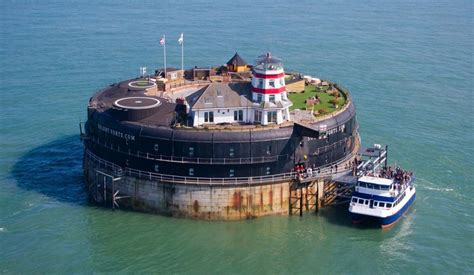 Unusual British Holidays Solent Forts Between Portsmouth And The Isle