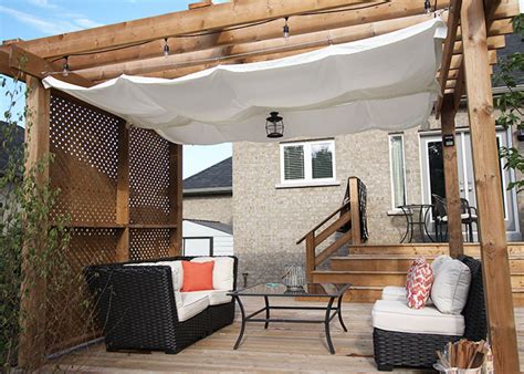 Take a look at these 25 diy canopy beds that you can create no matter how large your bedroom is. DIY: Retractable Pergola Canopy Tutorial - Wonder Forest