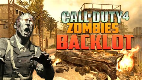 Call Of Duty 4 Zombies Backlot Part 2 Call Of Duty