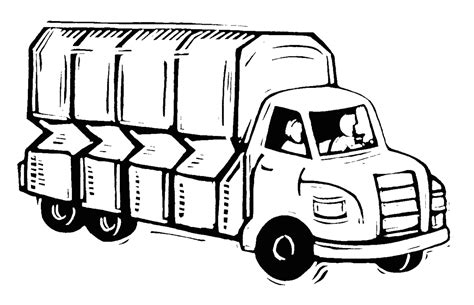 Moving Truck Clipart Clipart Free To Use Clip Art Resource Clipartix