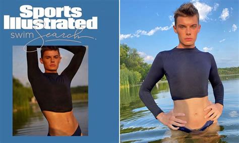 Gender Fluid Model Becomes First Male Finalist In Sports Illustrated Swimsuit Search