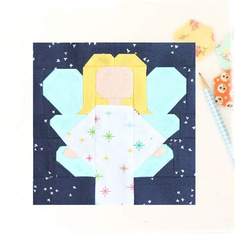 Angel Quilt Block Pattern Pdf Includes Instructions For 6 Inch And 12