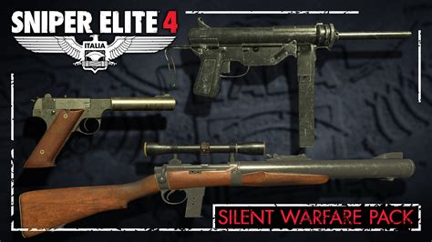 Sniper Elite 4 Silent Warfare Weapons Pack｜sniper Elite 4｜nintendo