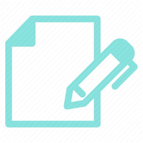 Document Form Write Icon Download On Iconfinder