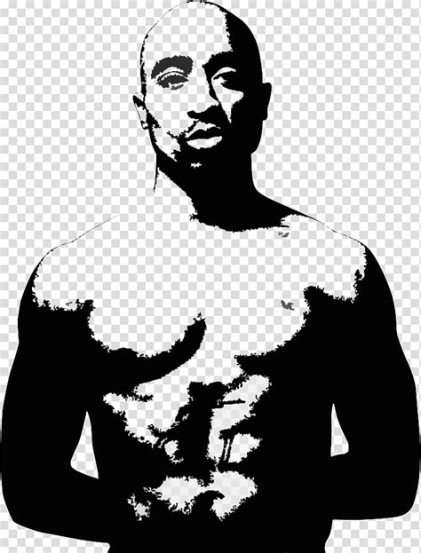 Tupac Shakur Stencil