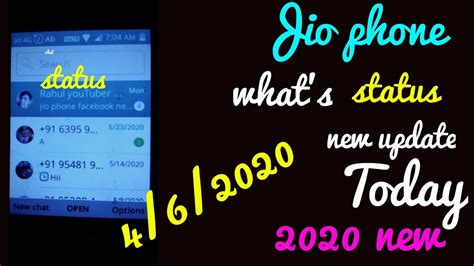 Use whatsapp in jio phone guide4tech ujjwal channel link : jio phone whatsapp status kaise dekhe, jio phone whatsapp ...
