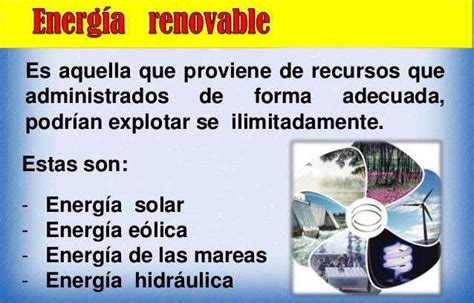 Diferencias entre Energía Renovable y No Renovables Ventajas y