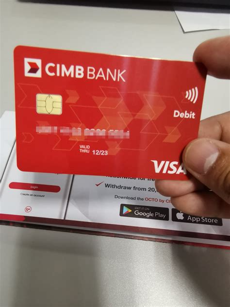 Bank debit if you say no, these transactions will be declined and you won't be charged an overdraft fee. Cimb Bank Card - sleek body method