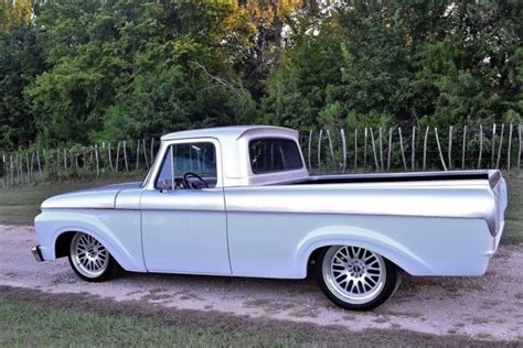 1963 Ford F 100 Unibody Pickup Truck No Reserve Custom Build For Sale