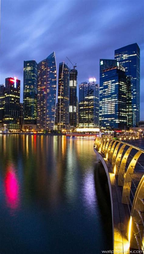 4k Iphone X Wallpaper Singapore City Full Hd Iphone