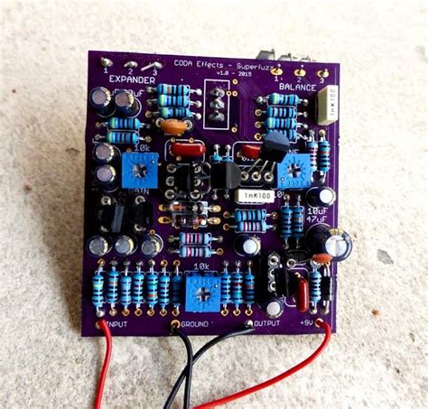 Diy Guitar Pedal Pcb
