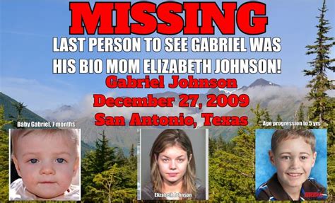 Missing Gabriel Johnson San Antonio Texas Bio Mom Scott Johnson