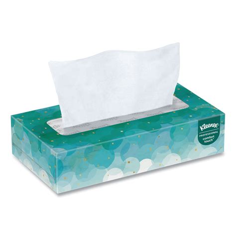 Kleenex Kcc 13216 White Facial Tissue 2 Ply White 100 Sheetsbox 10