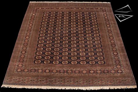 For decks, patio's & gazebo's to pools, docks & boats, under party, event & wedding tents and canopies. Fine Bokhara Square Rug 12' x 12'