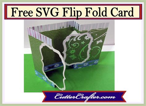 It will simply change the font and backsides to rotate in vertical direction like below: Make a Flip Fold Card-Free SVG Cutting File - CutterCrafter