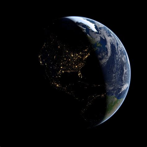 Земля день и ночь из космоса 91 фото