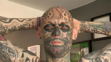 chris dalzell tattoos the man whose face divides opinion bbc news