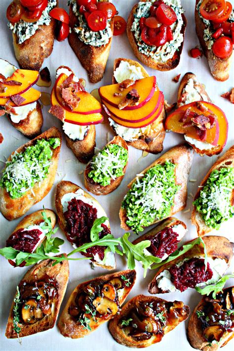 Toasted Crostini 5 Ways Lessons From A Chef Recipe Blog