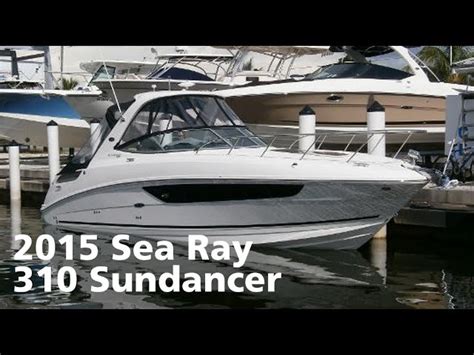 2015 Sea Ray 310 Sundancer Boat For Sale At Marinemax Sarasota Yachts