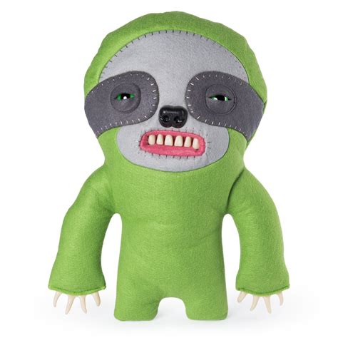 Fuggler Funny Ugly Monster 12” Sickening Sloth Green Deluxe Plush