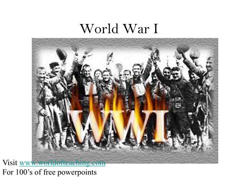 Ppt World War I Powerpoint Presentation Free Download Id1797444