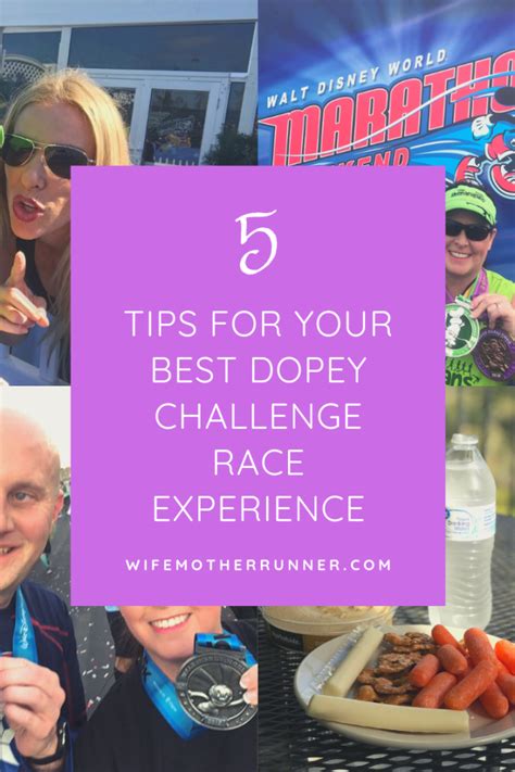 5 Tips For Your Best Dopey Challenge Race Experience Wife Mother Runner Dopey Challenges