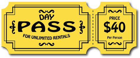 Day Pass Cheap Rentals