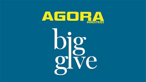Big Give 2017 Agora Ministries