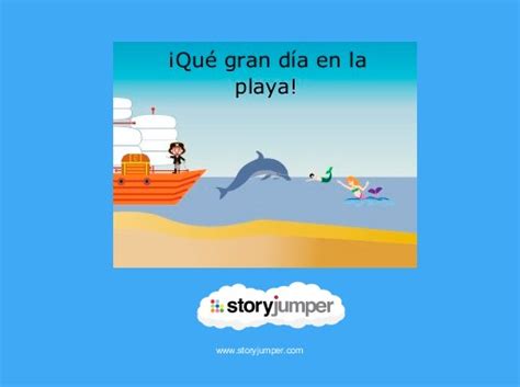 Un Dia En La Playa Free Stories Online Create Books For Kids