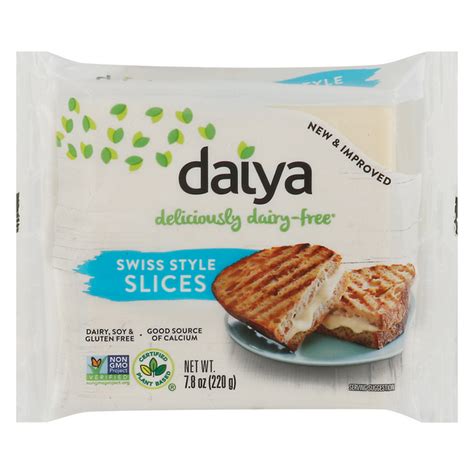 Save On Daiya Swiss Style Dairy Free Sliced Plant Based Vegan Order