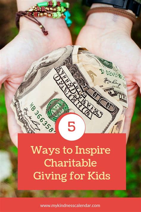 5 Ways To Inspire Charitable Giving For Kids Charitable Giving