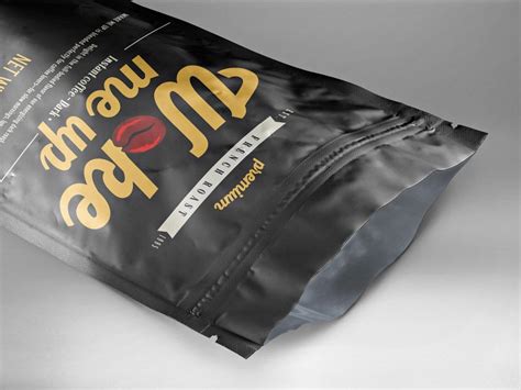 Custom Coffee Bags Stunning Quality Low Minimums Inkable