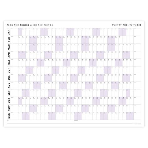 2023 Flip Calendar Printable Template Calendar