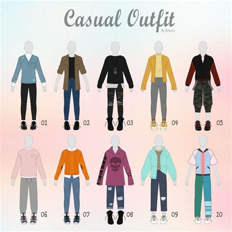 Open 610 Casual Outfit Adopts 30 Male By Deviantart